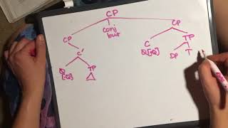 Part 2 Carnie Chapter 7 Extending X Bar Theory to Functional Categories [upl. by Oiluarb707]