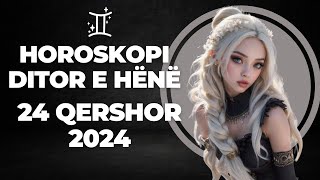 Horoskopi DITOR për nesër e HËNË 24 Qershor 2024 horoskopiditor Qershor2024 [upl. by Mallina]