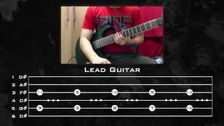 Linkin Park  Crawling Guitar Tutorial w Tabs By Kirjai [upl. by Cataldo]