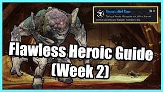 UNCONTROLLED RAGE  Heroic Menagerie Flawless Guide Week 2 Destiny 2 [upl. by Ginnifer]