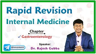 Rapid Revision Internal Medicine  Gastroenterology [upl. by Aicatan305]