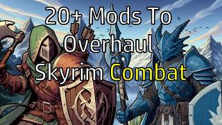 Skyrim Mods to Create a Tactical Combat RPG Experience  Console Compatible [upl. by Sabir718]