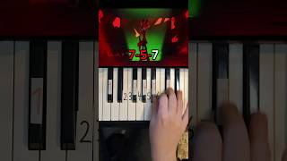 Alastors Breakdown Song Piano Tutorial shorts [upl. by Araminta]