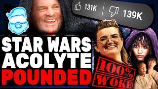 New Star Wars Show DESTROYED As Most WOKE In History Ran By Groomer The Acolyte Sets Dislike Record [upl. by Ynnej]