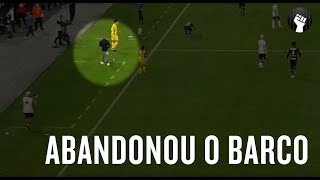 Sylvinho abandonou os jogadores e correu para o vestiário após derrota do Corinthians [upl. by Sankey884]