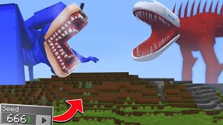 I FOUND SCARY INFECTED PLANE IN MINECRAFT 😱  MINECRAFT SCARY SEED 666 [upl. by Aryamoy]