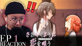 Whisper Me a Love Song EP 1 REACTION  Its YURI Time [upl. by Wallis]