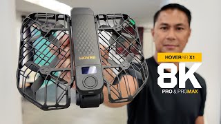 8K HOVER AIR X1 PRO  PROMAX  Hands On First Look [upl. by Denny86]