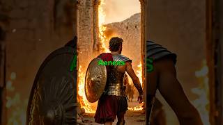 Aeneas Founder of Rome romanmythology rome greekheroes troy trojan mythology herostory [upl. by Akelahs]