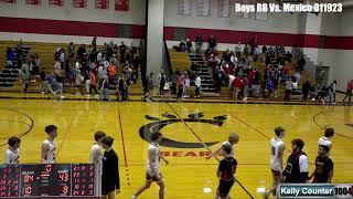 Chittenango Varsity Boys Basketball Vs Mexico [upl. by Nilrah]