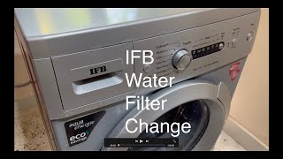 IFB Water Filter Change [upl. by Neelram]