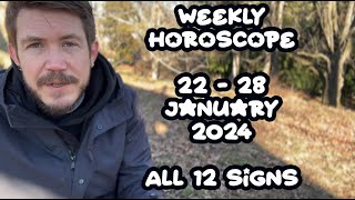 All 12 Signs ✅ 22  28 January 2024 Accept the gift 🎁 Your Weekly Horoscope with Gregory Scott [upl. by Ellak548]