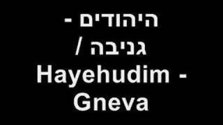 היהודים  גניבה  Hayehudim  Gneva [upl. by Atnad767]