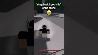 stay back I got this ahh scene😭thestrongestbattlegrounds shorts roblox [upl. by Calva]