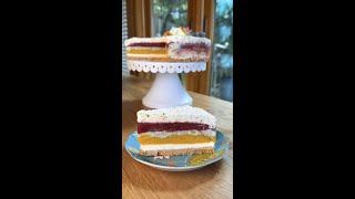 Layered Sorbet Cake [upl. by Aguie]