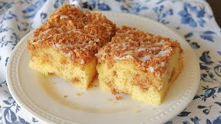 Easy Cake Mix Coffee Cake [upl. by Trinia]