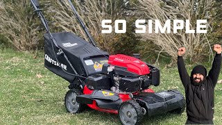 Craftsman M270 Lawn Mower Wont Start RAN GREAT LAST YEAR QUICK AND EASY FIX [upl. by Aicilaana802]