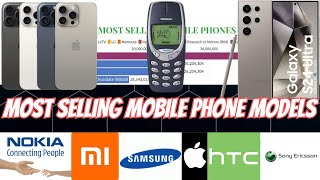 Top 12 Highest Selling Smartphones 19962024  Yearly Rankings of BestSelling Mobile Devices [upl. by Leveroni241]