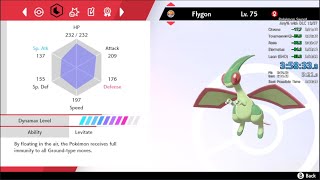 Pokémon Sword Any with DLC 35833 Flygon 【Speedrun】 [upl. by Mirabella]