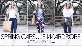 Very Affordable Spring Capsule Wardrobe  BusbeeStyle com [upl. by Haibot]