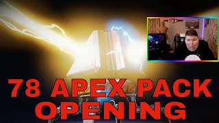 APEX LEGENDS  78 APEX PACK OPENING DOUBLE LEGENDARY HEIRLOOM SHARDS [upl. by Enyledam834]