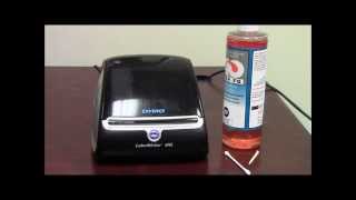 How to Clean Your Dymo LabelWriter 450 Series Printer [upl. by Eirased959]