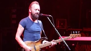 Sting  Message in a Bottle  Live 2015 [upl. by Phillip225]