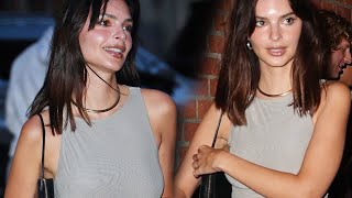 Emily Ratajkowski at Blink Twice screening in New York [upl. by Etnoled]