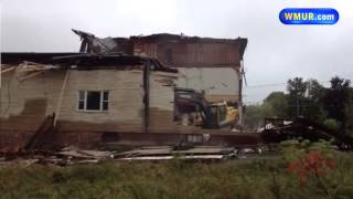 Watch as workers demolish Bethlehem building [upl. by Carey]