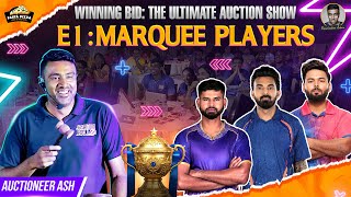 Project Pant Killer KL Shreyas Surge BIDDING MADNESS  E1 Marquee  Winning Bid  IPL Auction [upl. by Ehsom]