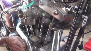 1978 XL Sportster 103 Harley Ironhead Bobber get running new build tuneup [upl. by Maggs]