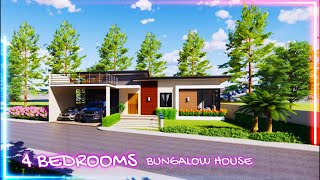 4 BEDROOMS BUNGALOW HOUSE [upl. by Enajyram]