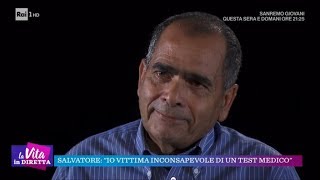 Salvatore quotEro morto da 16 ore poi ho riaperto gli occhiquot  La vita in diretta 20122018 [upl. by Trbor]