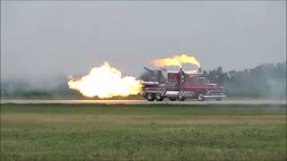 20240622 Quad City Air Show  Jet Truck [upl. by Keller]