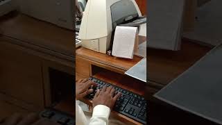 Working of a Professional Stenographer [upl. by Williams]