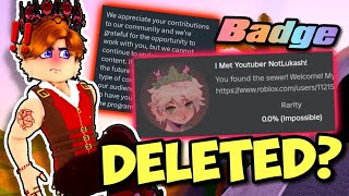 Royale High Threatened To Delete My Badge [upl. by Milstone]