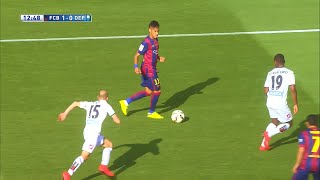 NEYMAR JR 201415 🇧🇷 Amazing Dribbling Skills Goals amp Passes ᴴᴰ [upl. by Mozelle]