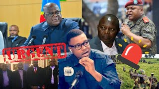 URGENT🚨COUP DÉTAT RATÉ VITAL KAMERHE CERVEAU DU MOTEUR AUX ARRÊTS TSHIWEWE RÉVOQUÉ [upl. by Seibold522]