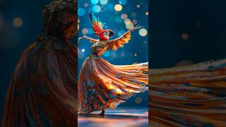 A Woman Fuses with A Parrot on AGT americagottalent agt magic talent shorts [upl. by Jessen]