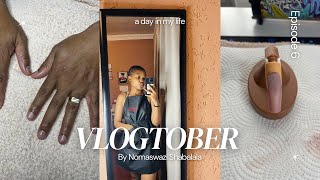 VLOGTOBER EP6ROADTO500MONTLY PLANNINGBEGINNER NAIL TECHSCHOOL WORKSOUTH AFRICAN YOUTUBER [upl. by Inah]