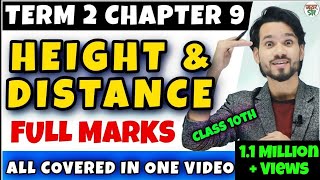 Some Applications Of Trigonometry  Maths Chapter 9 Class 10  Height And Distance Class 10  CBSE [upl. by Warila]