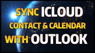 Sync iCloud contacts amp calendar with OutlookOffice365 [upl. by Encratis427]