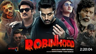 Robinhood 2024 Full Movie Hindi Dubbed South Update  Nithin New Movie  Sreeleela  Latest Movie [upl. by Akit224]