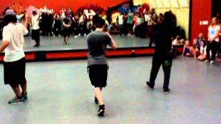 Deavon Walden dancing in Chase Benzs workshop [upl. by Ney]