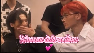 Woosan interactions💕🐈‍⬛🦊 [upl. by Noli]