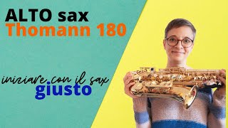 Thomann 180 Sassofono alto  un sax per Iniziare ma LAVORA BENE 👉 Prezzo 333 euro [upl. by Aitsirt]