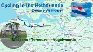 Cycling in the Netherlands 2024 Breskens  Terneuzen  Vogelwaarde [upl. by Awra]