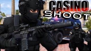 Hotel Shootout  GTA 5 SWAT Movie 4K Machinima [upl. by Sheree]