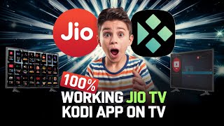 Jio Tv Kodi 100 working  hindi  techykishan [upl. by Adnahc]