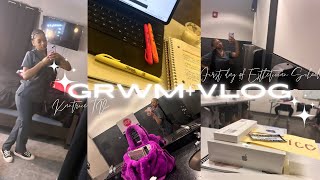 I STARTED ESTHETICIAN SCHOOL   GET READY W ME  FIRST DAY VLOG  PAUL MITCHELL SCHOOL EP1 [upl. by Allisan]